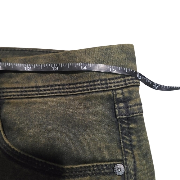 SIGNATURE STUDIO Gold wash/black skinny jeans 8 - Picture 5 of 6
